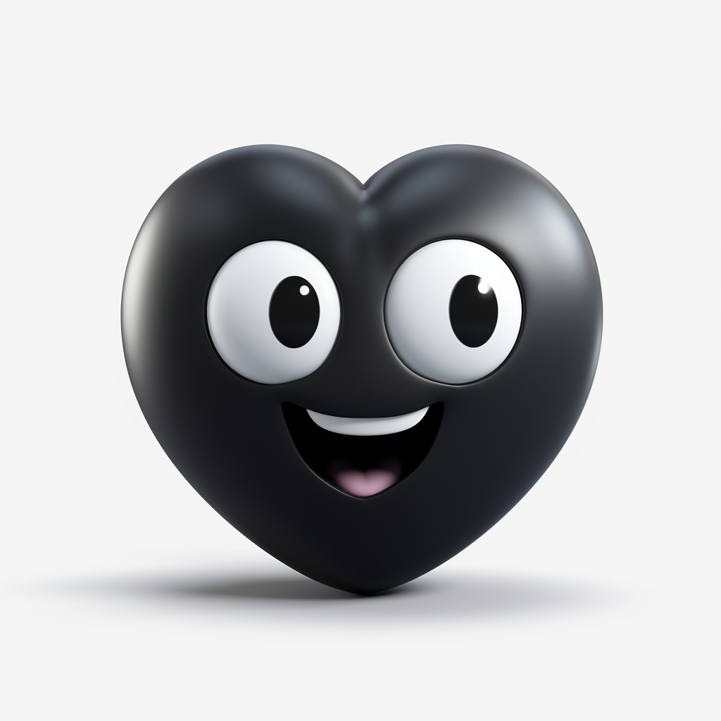 What does Black Heart Emoji Mean