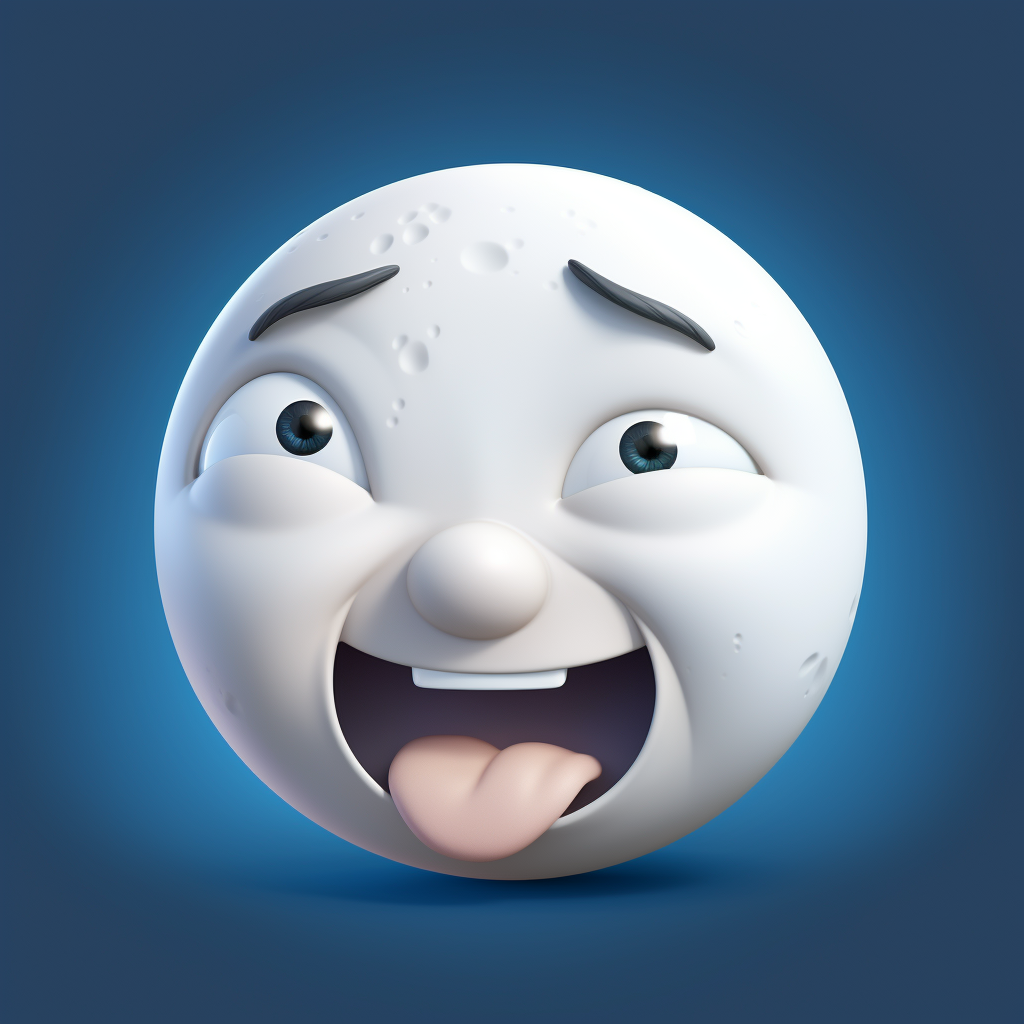What does the moon emoji mean?